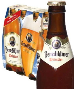 Cerveza Benediktiner Barril y Botella